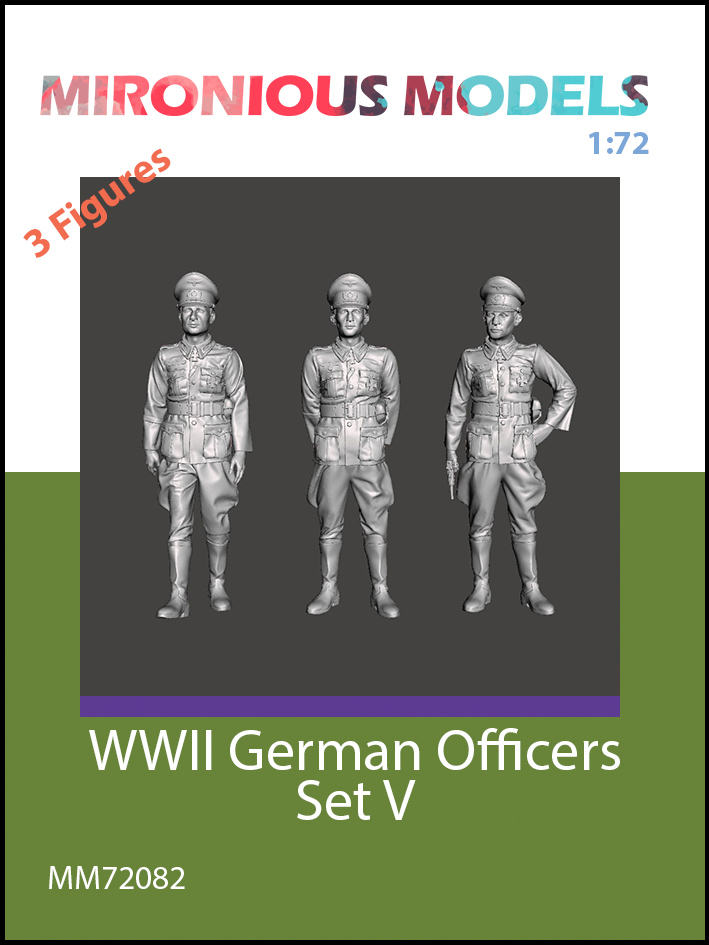 WW2 German Officers - set 4